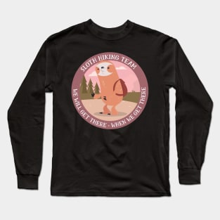 Sloth Hiking Team Long Sleeve T-Shirt